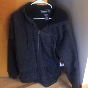 O’Neill Sherpa lined zip up hoodie